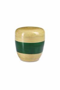 urne bambou timor vert